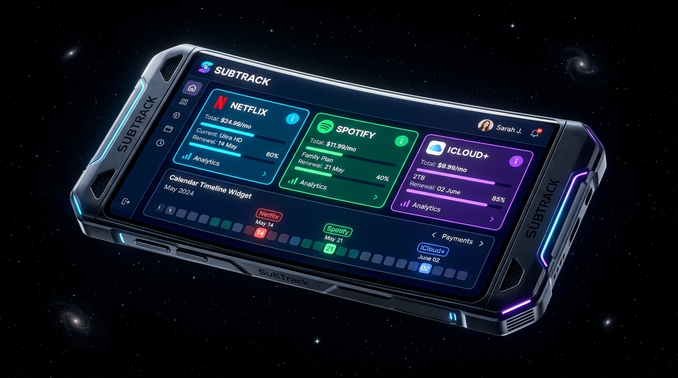 SubTrack Pro Flagship Interface